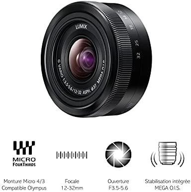 Objektyvas Panasonic LUMIX G VARIO 12-32mm / F3.5-F5.6 ASPH. / MEGA O.I.S. (H-FS12032-K) Juodas