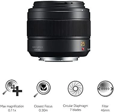 Objektyvas Panasonic Lumix 25mm F/1.4 II Leica DG Summilux ASPH