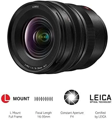 Objektyvas „Panasonic LUMIX S PRO 16-35mm F4“ (S-R1635)