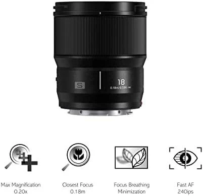 Objektyvas Panasonic Lumix S 18mm f/1.8