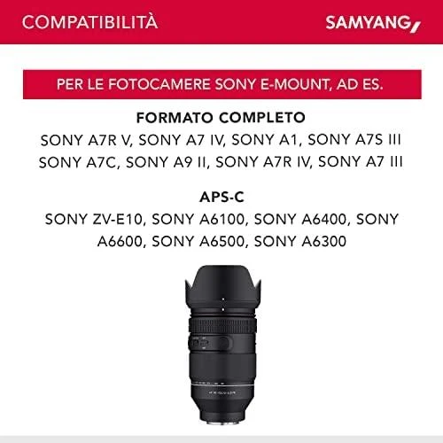 Objektyvas Samyang AF 35-150mm F2-2.8 Sony FE