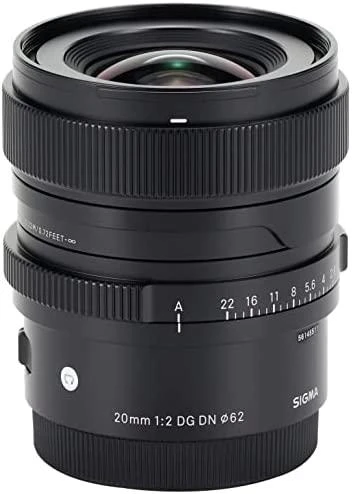 Objektyvas Sigma 20mm F2 DG DN | Šiuolaikinis | Sony E-mount