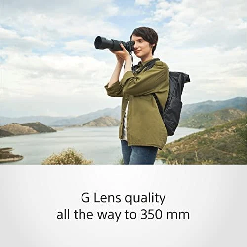Sony SEL70350G SLR Standartinio priartinimo objektyvas Juoda