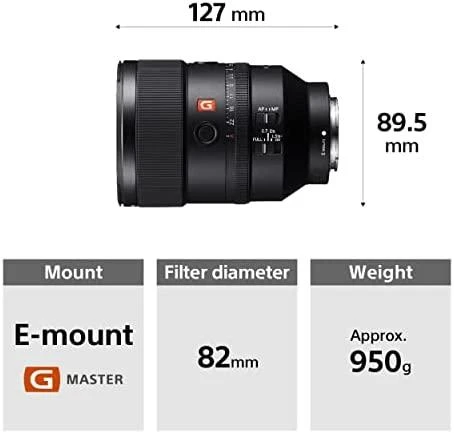 SONY SEL-135F18GM Teleobjektyvas