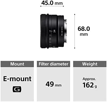 Objektyvas Sony | 24 mm F2.8 G Master