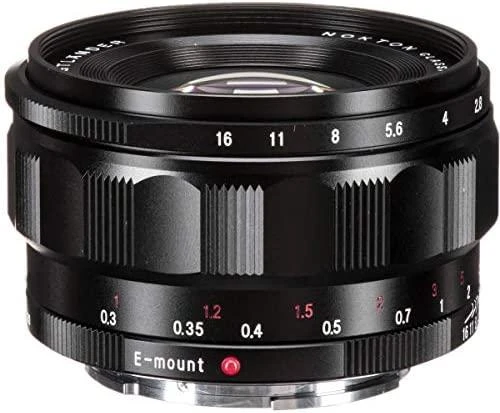 Objektyvas Objektas Voigtlander Nokton Classic Sony E 35 mm F/1.4