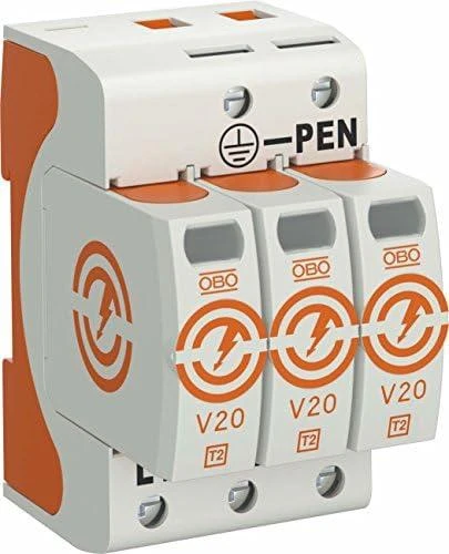 Bettermann Viršįtampių ribotuvas C 3P 20kA 280V (5095163)