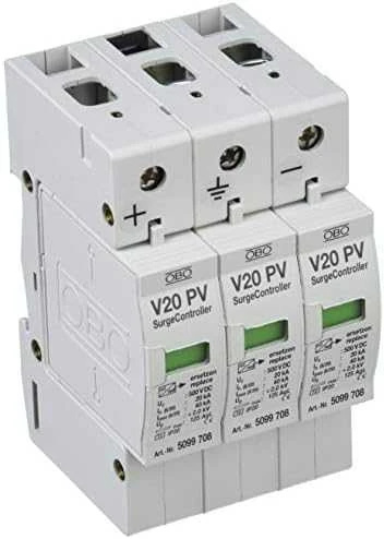 OBO Bettermann Bettermann C 3P fotovoltinis viršįtampio ribotuvas (5094608)