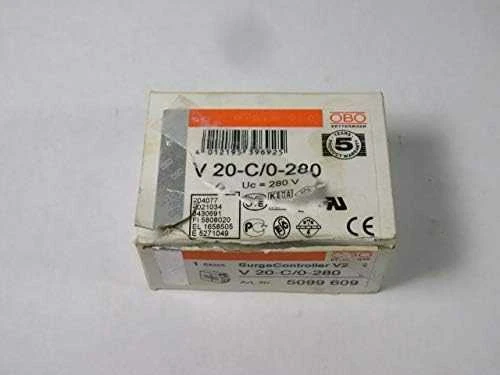 OBO Bettermann V20-C 0-280 SURGE PROTECTIVE DEVICE INSERT 280V