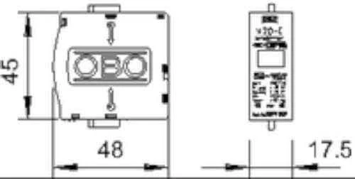 OBO Bettermann V20-C 0-280 SURGE PROTECTIVE DEVICE INSERT 280V