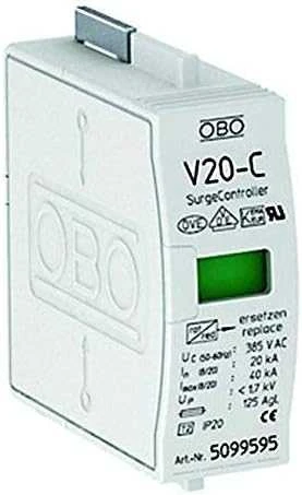 OBO Bettermann V20-C 0-280 SURGE PROTECTIVE DEVICE INSERT 280V