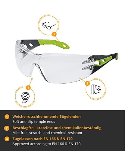 Apsauginiai akiniai Uvex Pheos, nerasojantys