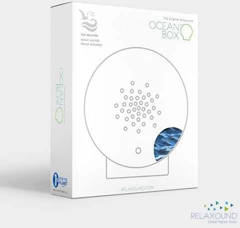 Relaxound Oceanbox skambanti dėžutė (Bangų vaizdas)