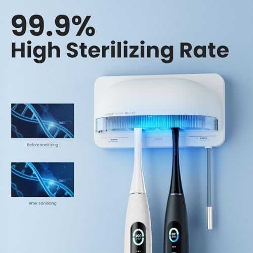 Dantų šepetėlių sterilizatorius Oclean S1, baltas