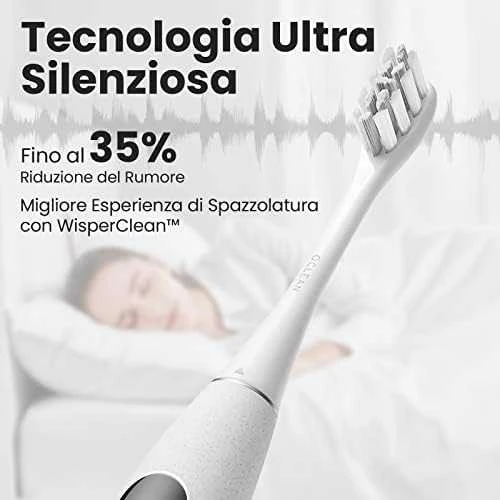 Elektrinis dantų šepetėlis Oclean X Pro Elite, pilkas