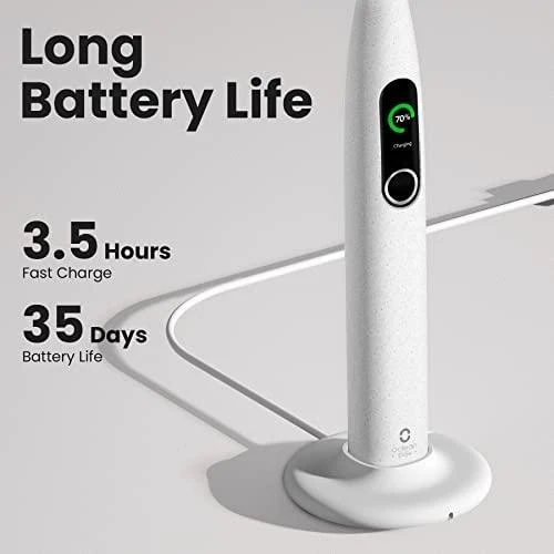 Elektrinis dantų šepetėlis Oclean X Pro Elite, pilkas