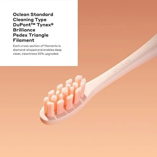 Elektrinis dantų šepetėlis Oclean X Pro, rožinis