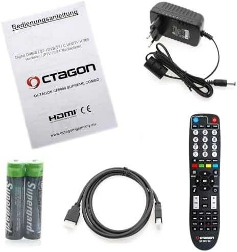 OCTAGON SF8008 SUPREME COMBO Dual OS WiFi 1200Mbps