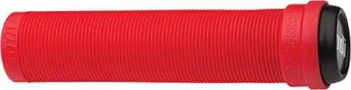 Vairo rankenėlės ODI Soft Longneck BMX Flangless 135mm Fire red