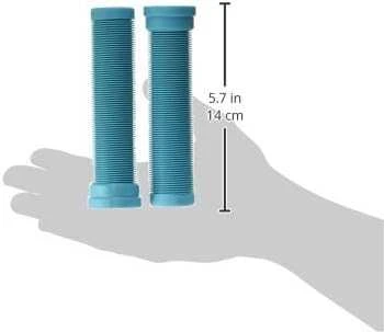Vairo rankenėlės ODI Soft Longneck BMX Flangless 135mm Aqua