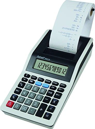 Rebell PDC 10 skaičiuotuvas su spausdintuvu