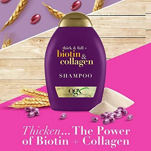 Ogx Biotino ir kolageno šampūnas 385ml