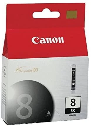 CANON 1LB CLI-8BK rašalo kasetė, juoda, standartinė talpa, 13 ml, 2,795 puslapiai, 1 pakuotė