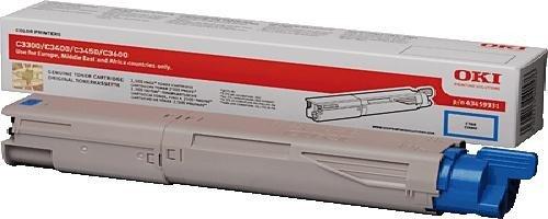 OKI Toneris cyan 2500pages fuer C3300 C3400 C3450 C3600