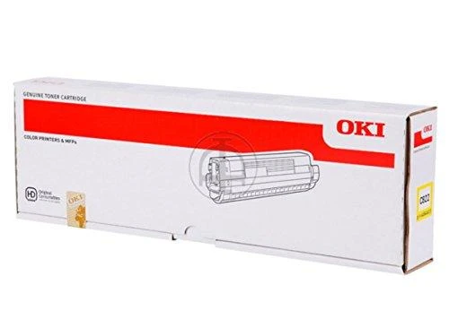 OKI C822 dažų kasetė geltona standartinė talpa 7 300 puslapių 1 pakuotė Geltona toner C822 series (7,3 K)