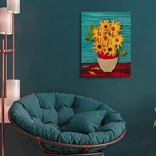 Okto Kūrybinis rinkinys Saulėgrąžos 30x40cm 10008