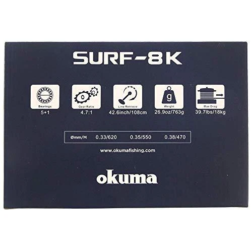 Ritė Okuma Surf 8K
