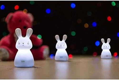 Olala Boutique 3 LED lovos lempų rinkinys „Olala“ - zuikis, lengvas kelias