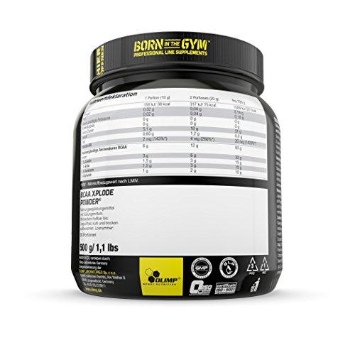 Olimp BCAA Xplode milteliai 500g citrina