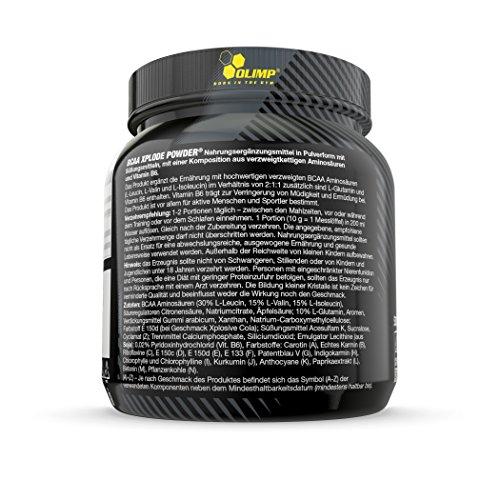 Olimp BCAA Xplode milteliai 500g citrina