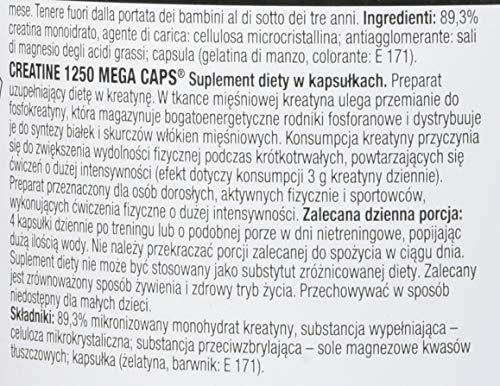 OLIMP Kreatinas Mega Caps 1250 mg 400 kapsulių