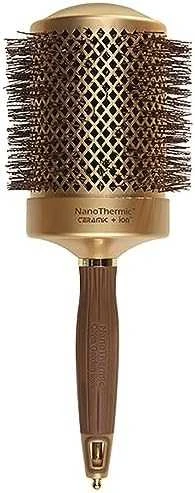 Olivia Garden NanoThermic Ceramic+Ion Round 82 mm skustuvas