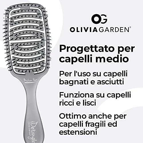 Olivia Garden iDetangle Medium Hair plaukų šepetys