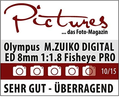 Objektyvas Olympus Om sistema Olympus M.Zuiko Digital ED 8mm F1.8 Fisheye PRO