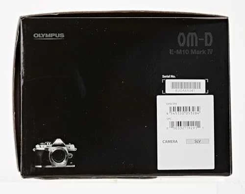 „Olympus OM-D E-M10 Mark IV Body“ („Sidabrinis“)