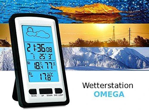 Ventiliatorius Omega skaitmeninė meteorologinė stotis (42362)