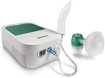 Omron inhaliatorius C301 DuoBaby 2in1 kompresorinis+nosies aspiratorius (specialiai kūdikiams)