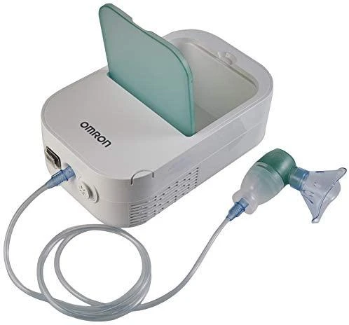 Omron inhaliatorius C301 DuoBaby 2in1 kompresorinis+nosies aspiratorius (specialiai kūdikiams)