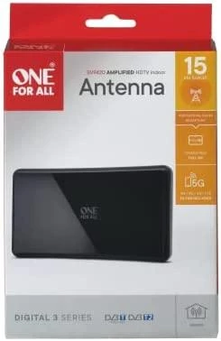 Skaitmeninė vidaus antena ONE FOR ALL HD 4G FILTER, 42dB / SV9420