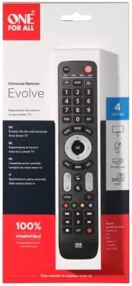 ONE For ALL universalus valdymo pultelis Evolve 4 (URC 7145) 
