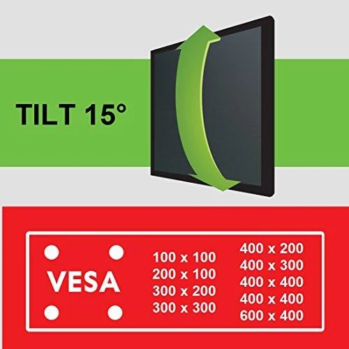 Universalus sieninis televizoriaus laikiklis ONE FOR ALL SMART TILT, VESA 600 GLOBAL / WM2621