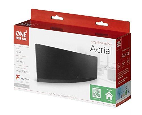 Skaitmeninė vidaus antena ONE FOR ALL UHD, DVB-T2, 1m / SV9430