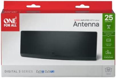 Skaitmeninė vidaus antena ONE FOR ALL UHD, DVB-T2, 1m / SV9430