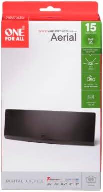 Skaitmeninė vidaus antena ONE FOR ALL UHD, DVB-T2, 1m / SV9430