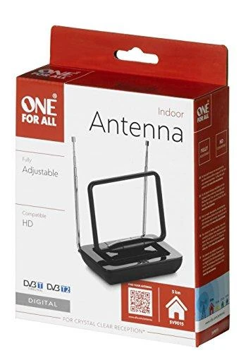 „One For All SV 9015“ vidinė antena (juoda)