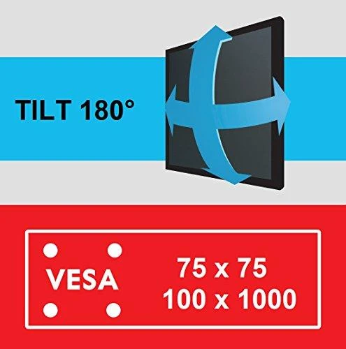 Universalus sieninis televizoriaus laikiklis ONE FOR ALL TV BRACKET, SMART TURN 180, VESA 100 GLOBAL / WM2151
